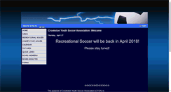 Desktop Screenshot of crookstonsoccer.com